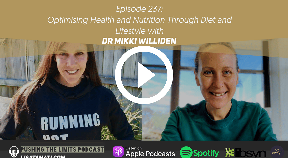 Pushing the Limits podcast: Healthy Lifestyle w/ Proper Nutrition and Diet