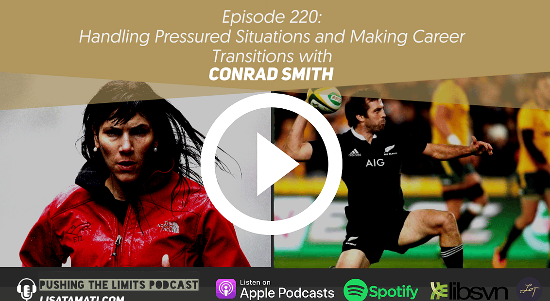 Pushing the Limits podcast: Beating Pressure and Career Transition