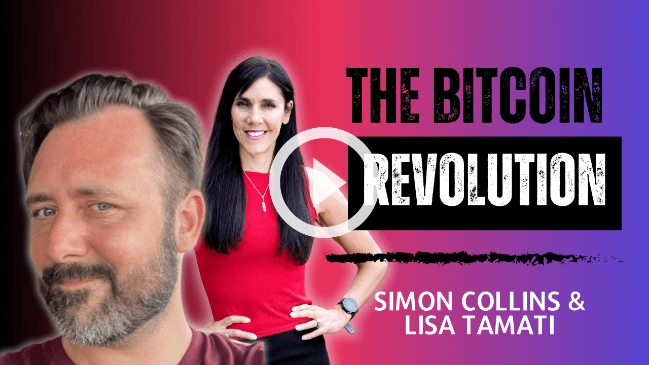 The Bitcoin Revolution, Simon Collins and Lisa Tamati, episode thumbnail