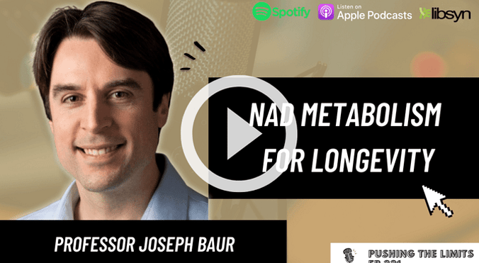 Pushing the Limits podcast: NAD Metabolism For Longevity With Professor Joseph Baur