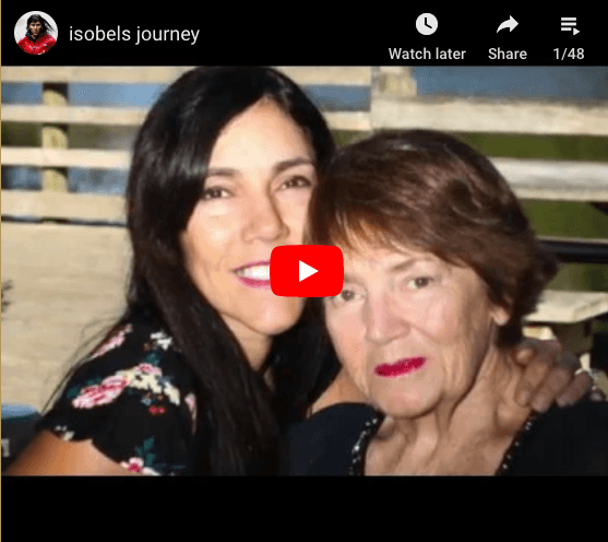 Video thumbnail: Isobel's journey, Lisa Tamati with her mother Isobel