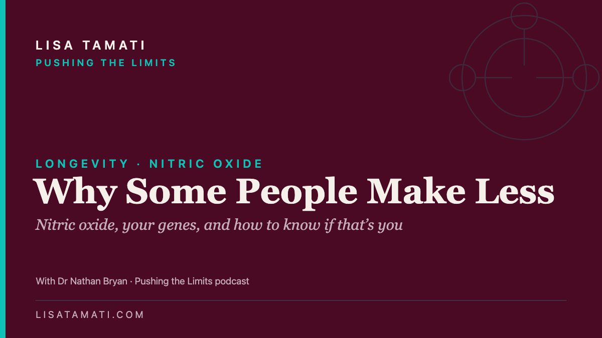 Nitric Oxide: Why Some People Make Far Less — And How to Know If That's You